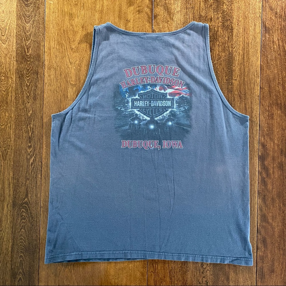 Mens Harley Davidson Tank top gray XL Dubuque, IA